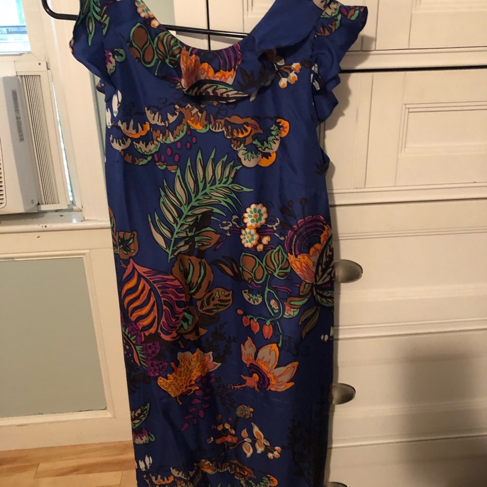 J.Crew floral shift dress